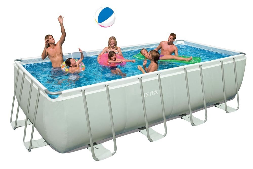 intex rectangle ultra frame above ground pool review