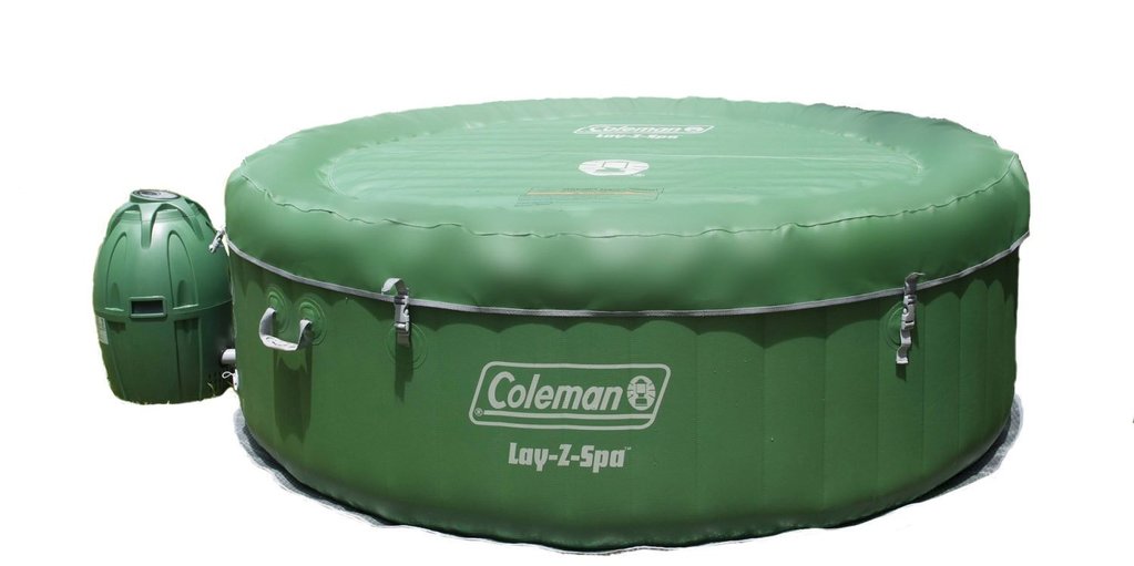 coleman 6 person inflatable hot tub