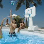 dunnrite poolsport swimming pool basketball hoop