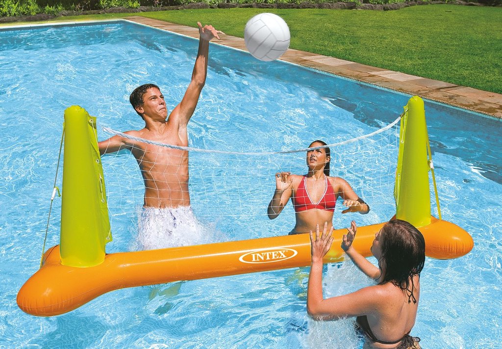 intex pool volleyball game