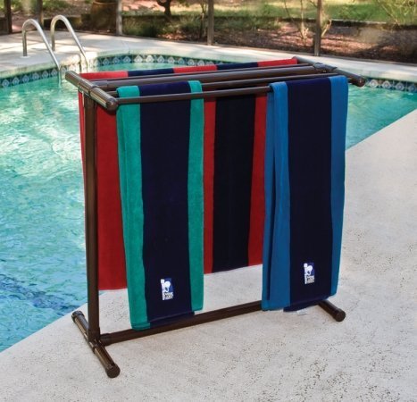 pool towel rack review