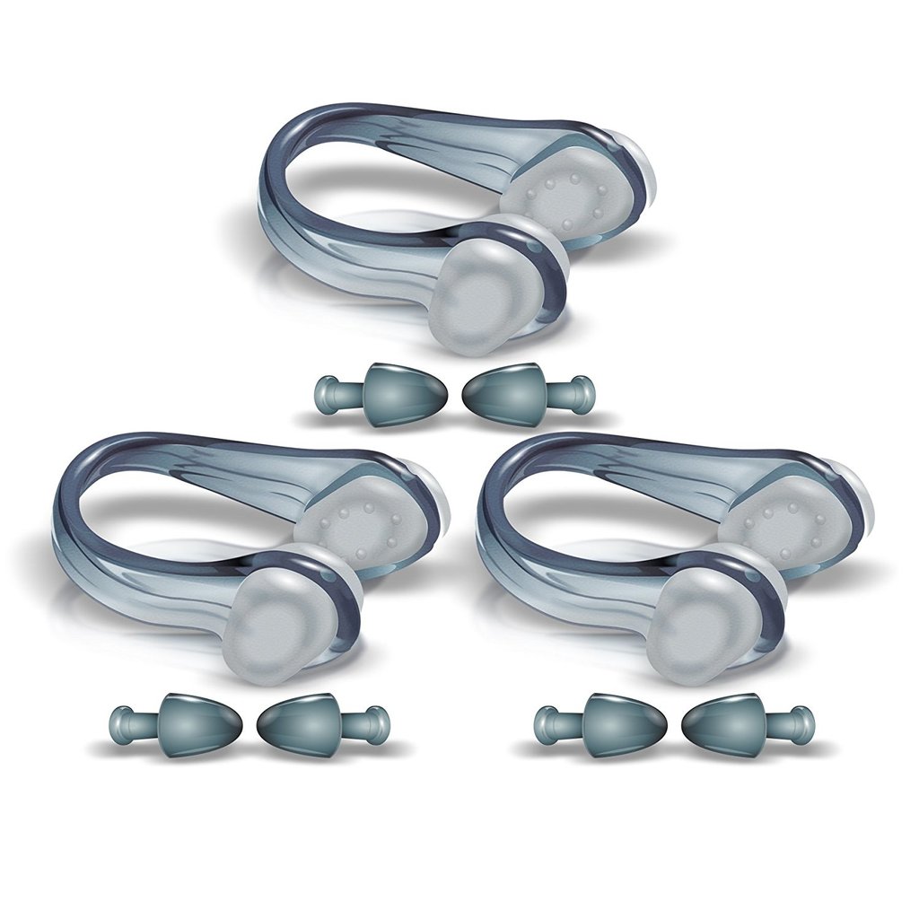 best ear plugs and nose clips for swimmers