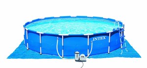 intex 18x48 metal frame above ground pool